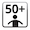 Minimum age of at least one person Minimum age icon for-